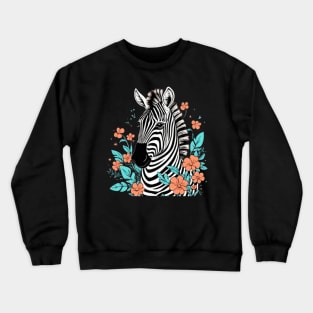 Zebra gift ideas Crewneck Sweatshirt